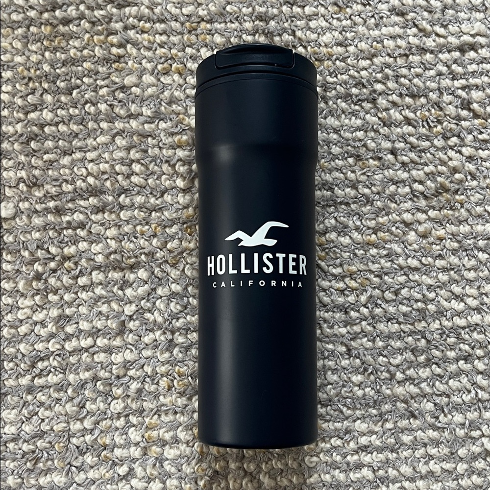 Hollister Matte Black Travel Tumbler